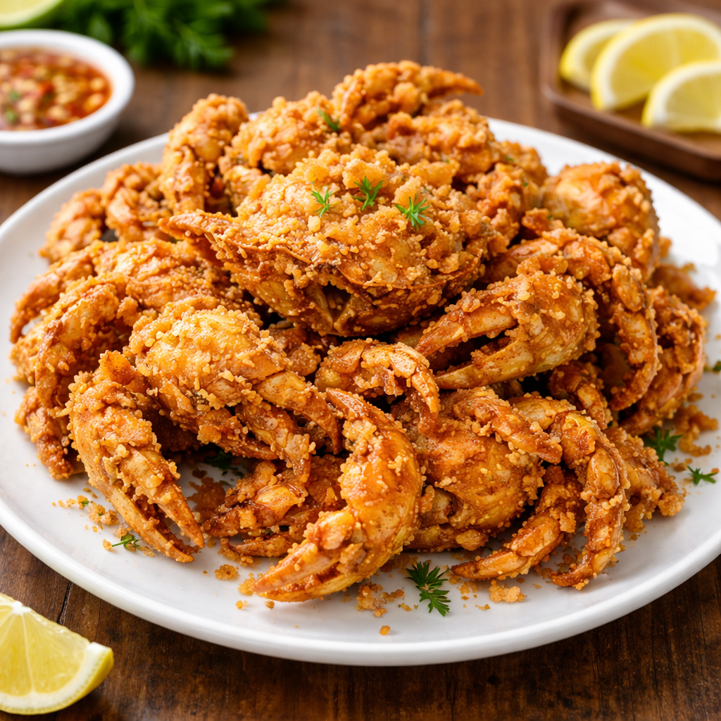 Kepiting Soka Goreng Tepung